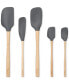 5-Pc. Flex-Core Wood-Handle Kitchen Spatula Set