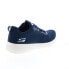Фото #8 товара Skechers Skechers Squad 232290 Mens Blue Canvas Lifestyle Sneakers Shoes 11