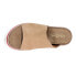 Diba True Rock Tail Comfort Platform Womens Brown Casual Sandals 64422-274