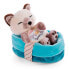 Фото #2 товара NICI Sleeping Pets Kitty Siam Cat 12 cm In Basket Teddy