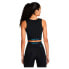 Футболка без рукавов Nike Pro Dri Fit Black / Laser Blue, L - фото #3