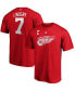 Фото #1 товара Men's Ted Lindsay Red Detroit Red Wings Authentic Stack Retired Player Name and Number T-shirt