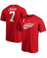 ფოტო #1 პროდუქტის Men's Ted Lindsay Red Detroit Red Wings Authentic Stack Retired Player Name and Number T-shirt