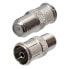 EUROCONNEX Female Pal Female F Connector