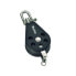 BARTON MARINE 350kg 8 mm Single Swivel Pulley With Rope Support
