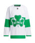 Фото #3 товара Men's White Toronto Maple Leafs St. Patricks Alternate Primegreen Authentic Jersey