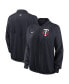 Фото #1 товара Свитшот Nike женский куртка с молнией Minnesota Twins Navy Authentic Collection Team Raglan Performance.
