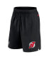 Фото #4 товара Men's Black New Jersey Devils Authentic Pro Rink Shorts