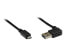 Фото #1 товара Good Connections USB 2.0 A/micro B - 3m - 3 m - USB A - Micro-USB B - USB 2.0 - Male/Male - Black