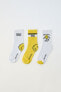 Фото #3 товара Pack of three pairs of smileyworld ® socks