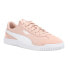 Фото #2 товара Puma Club 5V5 Suede Lace Up Womens Pink Sneakers Casual Shoes 39763607