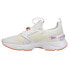 Фото #5 товара Puma Muse X5 Crystal G. Lace Up Womens Off White Sneakers Casual Shoes 384099-0