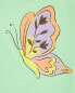 Фото #6 товара Футболка с графическим рисунком Carter's для девочек "Для маленьких бабочек"