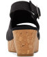 Фото #3 товара Women's Claudine Slingback Cork Wedge Platform Sandals
