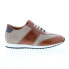 Bruno Magli Elliot BM2ELIB8 Mens Brown Suede Lifestyle Sneakers Shoes