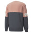 Фото #4 товара Puma Power Colorblock Logo Crew Neck Sweatshirt Mens Black, Pink 84800842