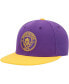 Men's Purple, Yellow Manchester City America's Game Fitted Hat