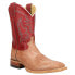 Justin Boots Mclane Vintage Smooth Ostrich Embroidered Square Toe Cowboy Mens S D, Средняя, 10 - фото #2