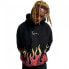 Фото #1 товара Karl Kani Small Signature Flame Os Hoodie M 6021649