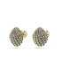 ფოტო #2 პროდუქტის Shell, White, Gold-Tone Idyllia Stud Earrings