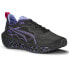 Фото #2 товара Puma Xetic Sculpt Electric Storm Lace Up Mens Black, Purple Sneakers Casual Sho