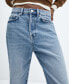 Фото #7 товара Women's Forward Seams Straight Jeans