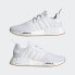 Мужские кроссовки adidas NMD_R1 Primeblue Shoes (Белые)