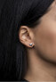 Gentle stone steel earrings Heart VE1122S