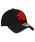 Men's Black Toronto Raptors Team 2.0 9TWENTY Adjustable Hat