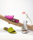 ფოტო #9 პროდუქტის Women's Loran Stacked Heel Slide Dress Sandals