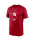 ფოტო #2 პროდუქტის Men's Red New York Giants Primetime Legend Icon Performance T-Shirt