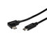 Фото #1 товара StarTech.com Right-Angle USB-C Cable - M/M - 1 m (3 ft.) - USB 2.0 - 1 m - USB C - USB C - USB 2.0 - 480 Mbit/s - Black