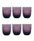 Фото #1 товара Aubergine Quessant 10 oz. Tumbler, Set of 6