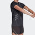 Фото #6 товара adidas 跑步运动纯色短袖T恤 男款 黑色 / Футболка Adidas T EK3052
