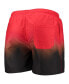 ფოტო #4 პროდუქტის Men's Orange, Brown Cleveland Browns Dip-Dye Swim Shorts