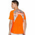 Футболка с коротким рукавом мужская Graphic Tee Shocking Puma Graphic Tee Shocking Оранжевый