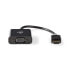 Фото #2 товара Nedis CCBW34900AT02 - 0.2 m - VGA (D-Sub) - HDMI Type A (Standard) - Female - Male - Straight