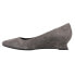 VANELi Kadir Wedges Womens Grey Dress Sandals 304698