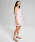 Фото #6 товара Women's Corset Mini Dress, Created for Macy's