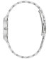 ფოტო #4 პროდუქტის Women's Classic Crystal Stainless Steel Bracelet Watch Box Set 30mm
