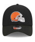 ფოტო #4 პროდუქტის Men's Black Cleveland Browns Main 39THIRTY Flex Hat