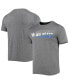 Фото #1 товара Men's Gray Kentucky Wildcats Slash Stack T-shirt