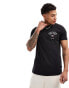 Tommy Hilfiger varsity logo t-shirt in black