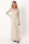 ფოტო #2 პროდუქტის Jaye Long Sleeve Maxi Dress