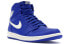 Фото #3 товара Jordan Air Jordan 1 Retro High Hyper Royal 高帮 复古篮球鞋 男款 蓝 / Кроссовки Jordan Air Jordan 555088-401