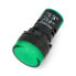 Фото #1 товара LED indicator 12V AC/DC - 28mm - green