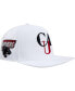 Фото #1 товара Men's White Clark Atlanta University Panthers Evergreen Wool Snapback Hat