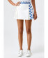 ფოტო #4 პროდუქტის Belle mere Women's High-Waisted Checkered Print Skirt Pants