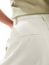 Фото #9 товара Vero Moda Petite wide leg dad trousers in silver lining