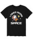 Фото #1 товара Men's Peanuts Need Space T-Shirt